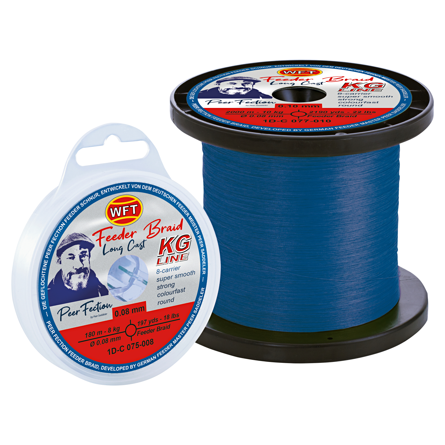 PEER FECTION LC FEEDER BRAID – blue